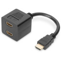 "Digitus HDMI Splitter > 2xHDMI Schwarz"