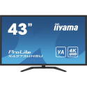 "IIYAMA 108cm (43"") X4373UHSU-B1 16:9 2xHDMI+DP+USB black"