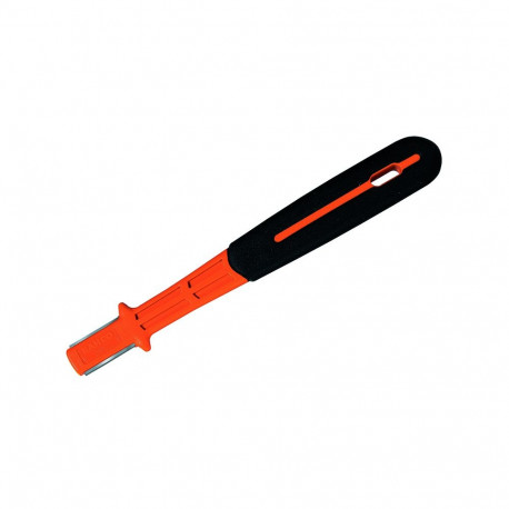Carbide sharpener with dual-component handle