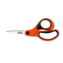 Floral scissors with soft touch finger loop, 75mm blade