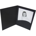 1x100 Daiber Portrait folders Profi-Line  10x15 black