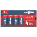 1x4 Ansmann Alkaline D Mono LR 20 red-line