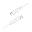 Acefast C3-01 Lightning - USB-C PD cable 30W 3A 480Mb/s 1.2m - white