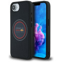 RED BULL case for IPHONE 16e (SE 4 2025) compatible with MagSafe RBHMPSE424PUMEVR (Meshed PU Logo an