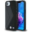 BMW case for IPHONE 16e (SE 4 2025) compatible with MagSafe BMHMPSE424PUOCSK (PU Oversized Stripes) 