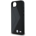 BMW case for IPHONE 16e (SE 4 2025) compatible with MagSafe BMHMPSE424PUOCSK (PU Oversized Stripes) 