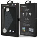 BMW case for IPHONE 16e (SE 4 2025) compatible with MagSafe BMHMPSE424PUOCSK (PU Oversized Stripes) 
