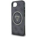 GUESS case for IPHONE 16e (SE 4 2025) compatible with MagSafe GUHMPSE4HG4PRTGK (IML Metal Glitter 4G