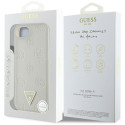 GUESS case for IPHONE 16e (SE 4 2025) compatible with MagSafe GUHMPSE4PGBTME (Grained PU Hot Stamp P
