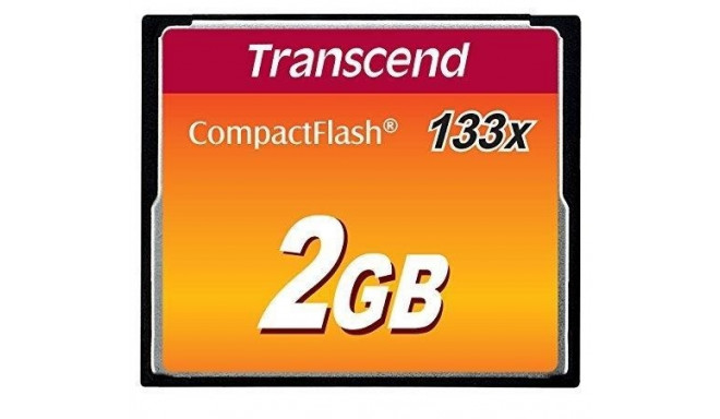 Transcend mälukaart CompactFlash 2GB (MLC TS2GCF133)