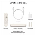 Voogedastusseade Google TV Streamer 4K, portselan