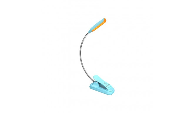 Wireless lamp Glocusent mini GLCSNTBL103B clip-on book light, USB-C Blue