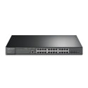 TP-LINK JetStream TL-SG3428XMP - Switch - managed - 24 x 10/100/1000 (PoE+)