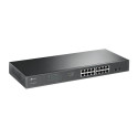 TP-LINK JetStream TL-SG1218MPE - Switch - Smart - 16 x 10/100/1000 (PoE+)