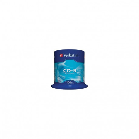 CD-R Verbatim extra kaitse 700MB 52X 100tk 43411