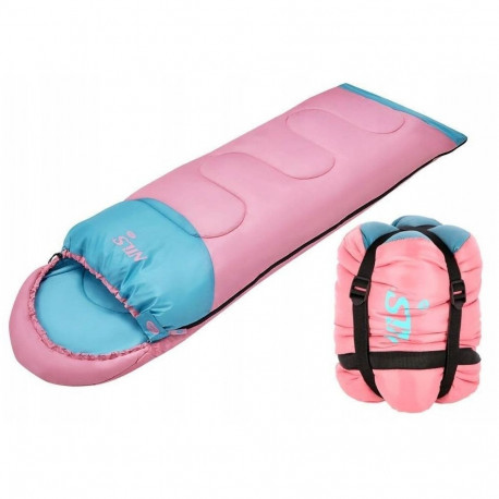 Nils Extreme NC2007 Mummy Sleeping Bag, Junior, Pink (15-04-125)