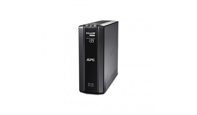 Schneider Electric APC Back-UPS Pro, torn, 10x IEC C13 pistikupesad, AVR, LCD, kasutaja vahetatav ak