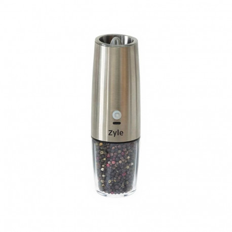 Rechargeable salt and pepper grinder Zyle ZY9709SS, electric, automatic