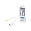 Logilink | Adapter Mini DisplayPort to HDMI with Audio: | Grey | Mini DisplayPort | HDMI A | 0.1 m