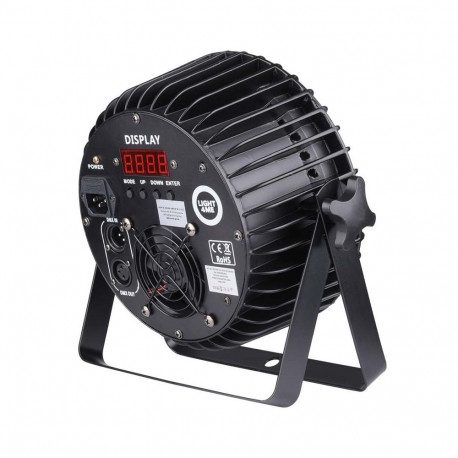 LIGHT4ME lavaprožektor ALU QUAD PAR 18x6W RGBW