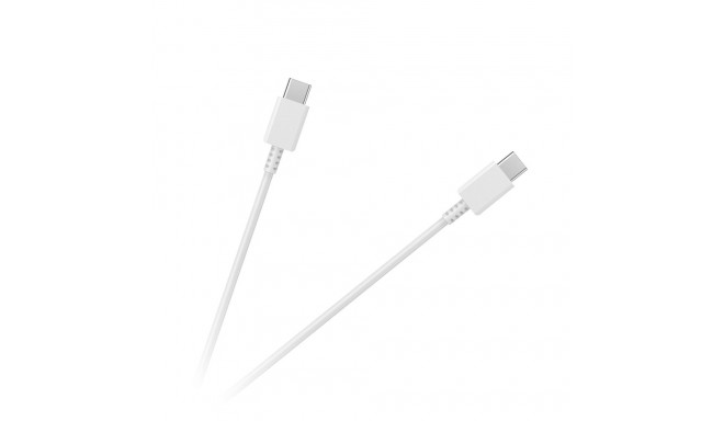 USB-C - USB-C kaabel 100 cm valge