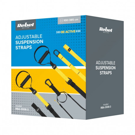 Rebel Active TRX P3-3 treeningkummid, treeningrihmad