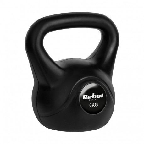 Kettlebell bituumen 6 kg REBEL ACTIVE