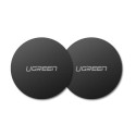 Ugreen Ugreen 2x metallplaati magnetiliste telefonitugede jaoks must (30836)