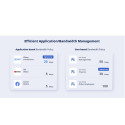 Ruijie RG-EG105GW-X Wi-Fi 6 AX3000 Wi-Fi 6 2976Mbps 4 WAN Ports 5x 5dBi Viss vienā bezvadu maršrutēt