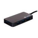 USB Hub - Natec 4-port Moth Black