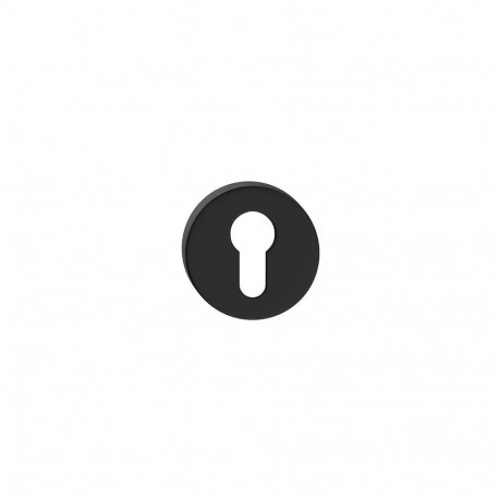 CYLINDER ESCUTCHEON BLACK