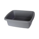 SQUARE BASIN 9L 34X34X13.5CM COCOA