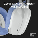 "Logitech Lightspeed G435 Headset full size Bluetooth / 2.4 GHz radio frequency wireless white Disco