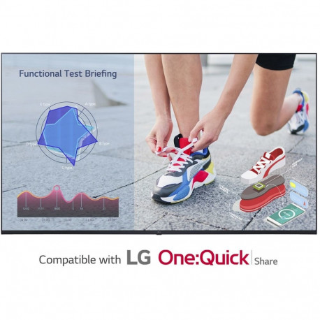 "LG 50UL3J-M Signage Display 127cm 50Zoll UL3J Series UHD 400cd/m2 16/7 webOS Speaker wifi"