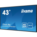 "IIYAMA 108cm (43"") LH4341UHS-B2 16:9 3xHDMI+USB IPS 4K retail"