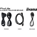 "54.6/139cm iiyama ProLite LH5575UHS-B1AG - 24/7 *schwarz*"