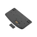 "Logitech Wave Keys Keyboard with cushioned palm rest wireless Bluetooth LE QWERTY graphite (PAN)"