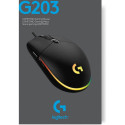 "Logitech G203 LIGHTSYNC Gaming Mouse white"