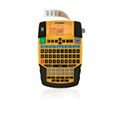 DYMO RHINO 4200 Industrial Label Maker | QWERTY Keyboard & Time-Saving Hot Keys | Durable Label Prin