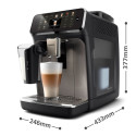 Philips EP5549/70 Series 5500 LatteGo automaatne must kohvimasin integreeritud piimavahustajaga