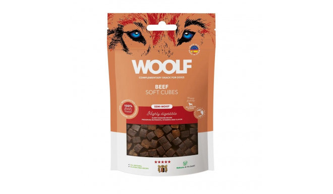 WOOFL pehmed kuubikud veis - koeramaius - 100g