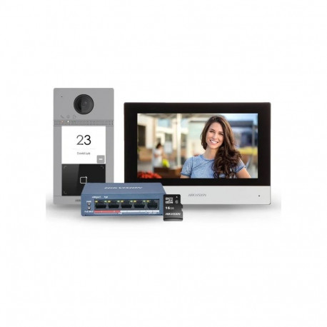 Hikvision DS-KIS604-S video-intercom set