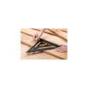 DeWALT DWHT25228-0 joonlaud 300 mm alumiinium must, kollane