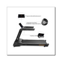 HMS Fitness BE1862 treadmill 560 x 1570 mm 24 km/h
