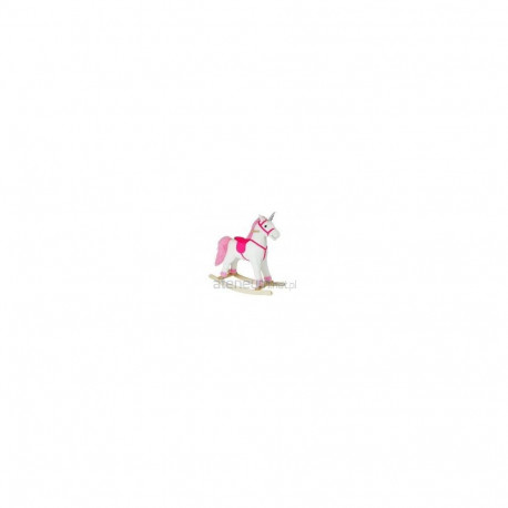 Lean Toys kiikhobune 2252 ükssarvik 74cm, valge