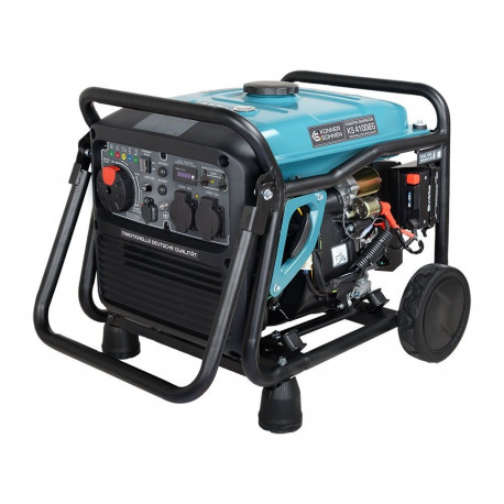 Könner & Söhnen generaator KS 4100iEG 3600W 12.5L vedelgaas (LPG), bensiin, akva, must