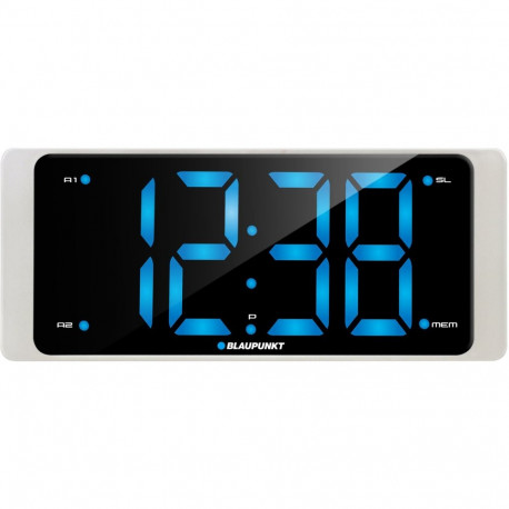 Blaupunkt digitaalne äratuskell CR16WH, must, valge