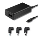 Qoltec 51758 toiteadapter/inverter Siseruumides 65 W Must