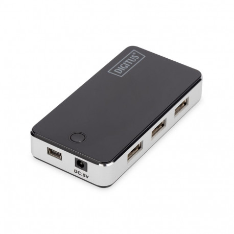 Digitus USB 2.0 7-pordiline jaotur