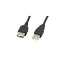 Lanberg CA-USBE-10CC-0007-BK USB kaabel USB 2.0 0.7 m USB A Must